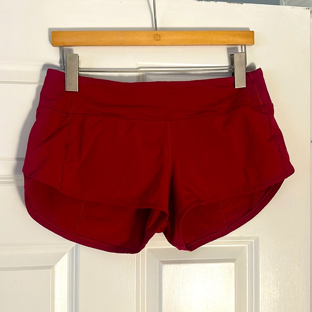 Lululemon - speed up short - size 6